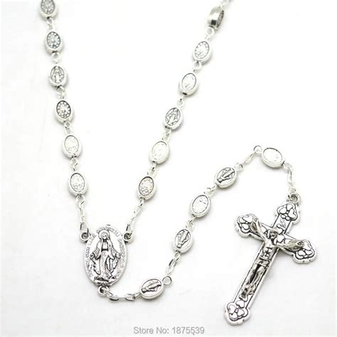 catholic necklace rosary|unique rosary necklaces.